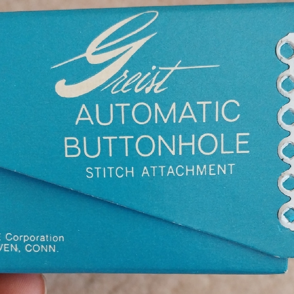 Silver Buttonhole Stitch Attachment - Picture 5 of 6